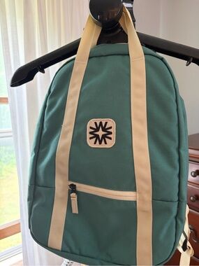 Walker Family Goods Arrow Pack Travel Laptop Backpack sea foam Green  FLAW
